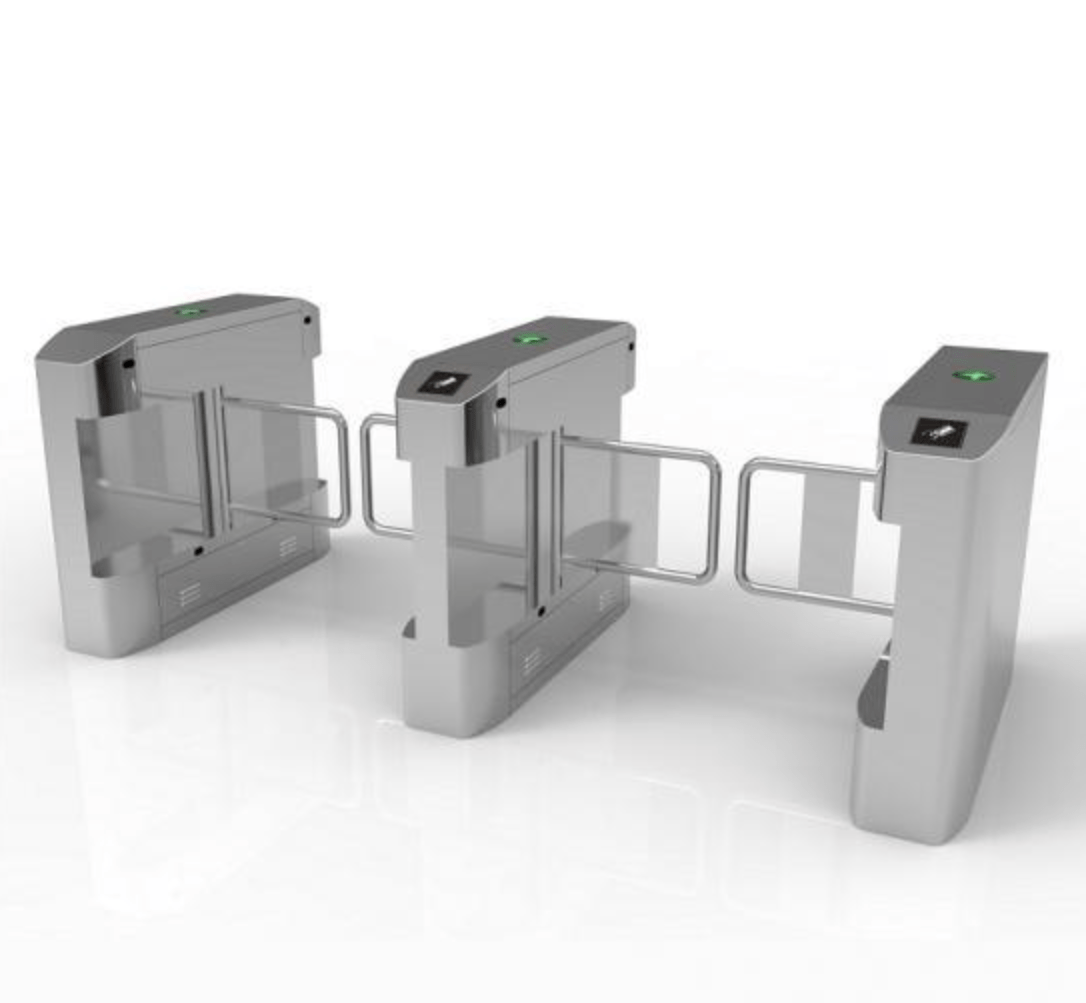 PORTE DE BARRIÈRE PIVOTANTE DE SÉCURITÉ EN ACIER INOXYDABLE LD-B501